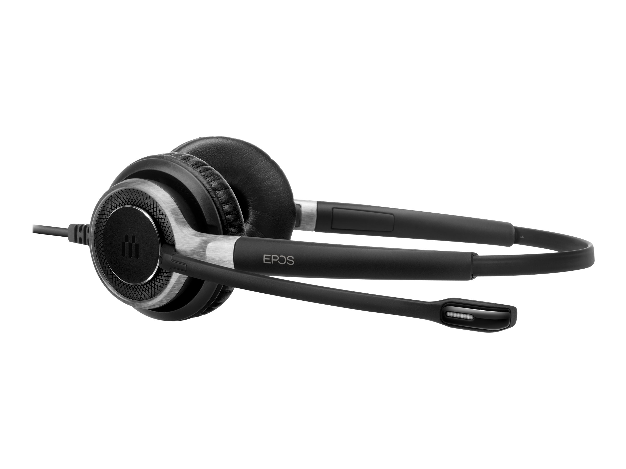 EPOS IMPACT SC 660 On-Ear Headset Easy Disconnect Schwarz, Silber