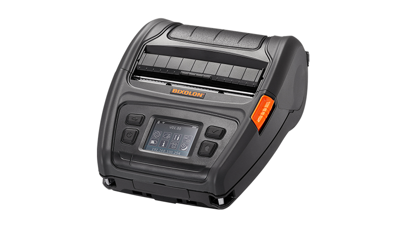 Bixolon XM7-40 Mobiler Etikettendrucker Thermodirekt 203 dpi USB-C WLAN Schwarz