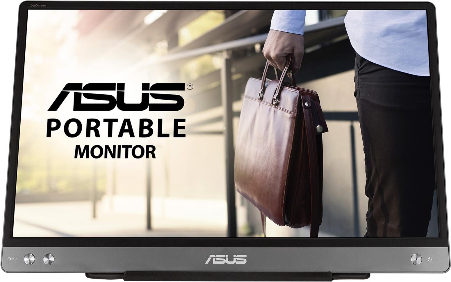 ASUS ZenScreen MB14AC Tragbarer Monitor 14" Full HD IPS USB-C Dunkelgrau