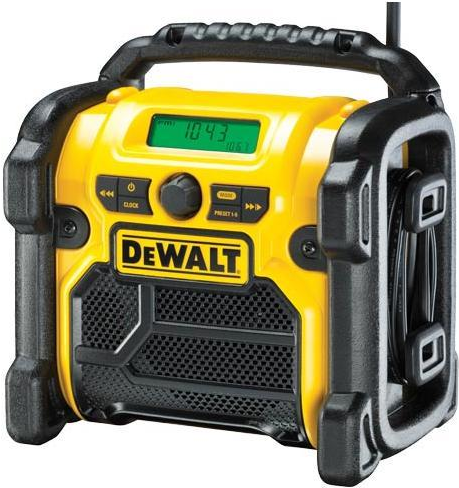 DeWALT DCR020-QW Radio Tragbar Digital Schwarz - Gelb (DCR020-QW)