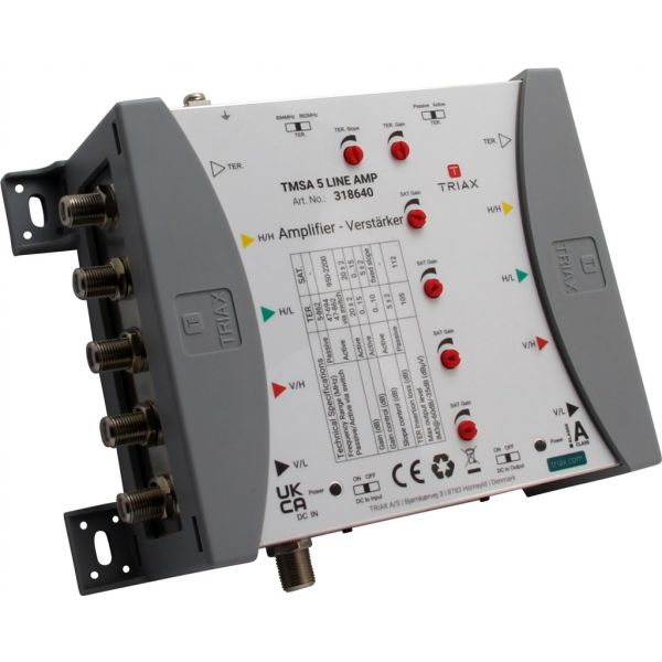 Triax TMSA 5 LINE AMP RF-Verstärker Grau