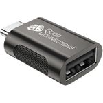 Good Connections Adapter USB 3.2 Gen.1 3.0 Stecker C an USB-A Buchse verzinktes Metallgehäuse (USB-AD302)