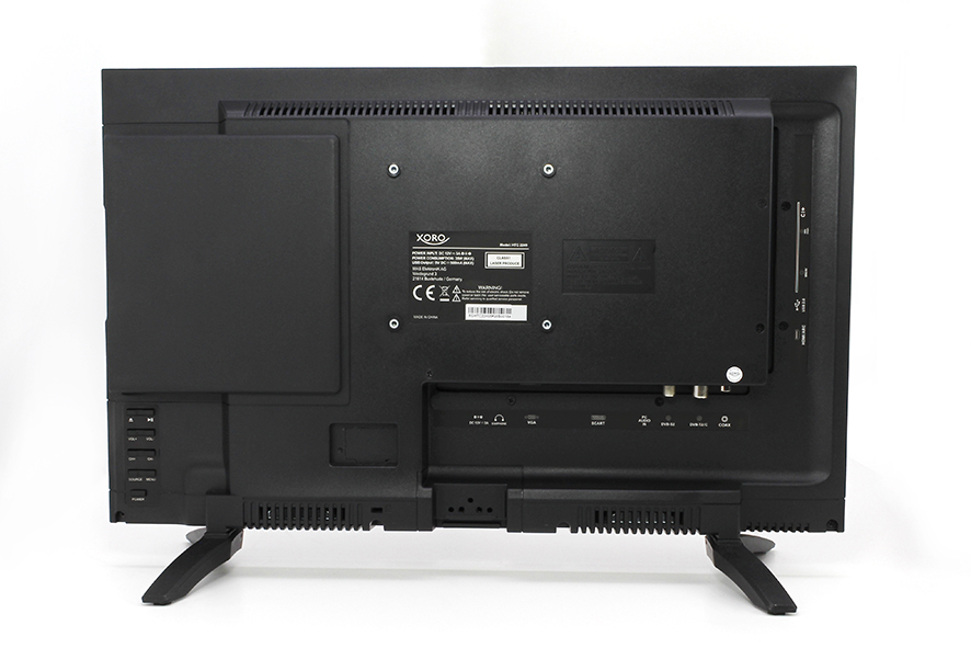Xoro HTC 2249 21,5" Full HD LCD-Fernseher DVD-Player Triple Tuner USB CI+ 12V Schwarz