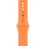 Apple MKUX3ZM/A Smartwatch-Zubehör Band Orange Fluor-Elastomer (MKUX3ZM/A)