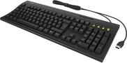 KeySonic Tastatur KSK-8041U-CR, Kabelgebunden Full-Size Tastatur für Windows, Plug & Play, Smartcard-Lesegerät (KSK-8041U-CR)