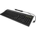 KeySonic Tastatur KSK-8041U-CR, Kabelgebunden Full-Size Tastatur für Windows, Plug & Play, Smartcard-Lesegerät (KSK-8041U-CR)