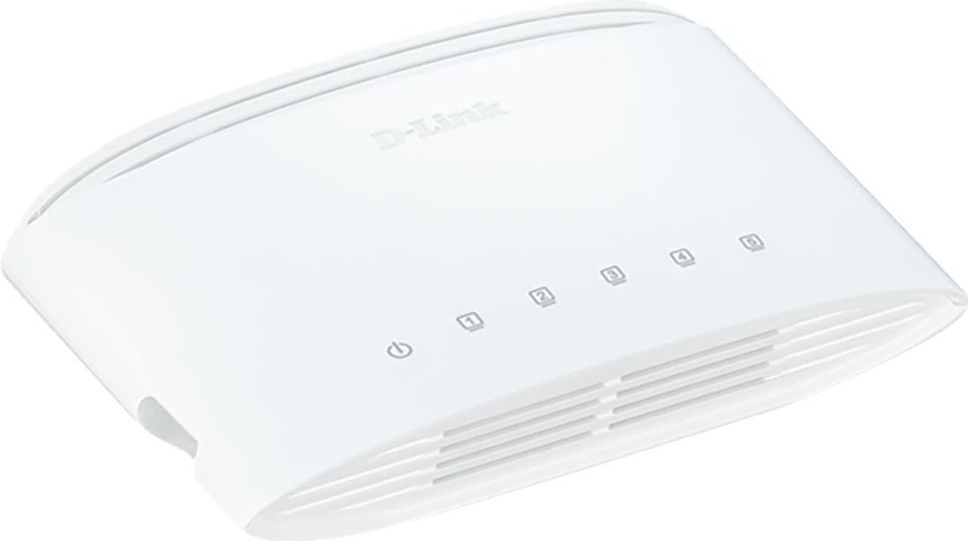 D-Link DGS-1005D/E 5-Port Gigabit Unmanaged Switch Weiß