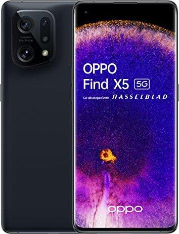 OPPO Find X5 16,6 cm (6.55" ) Dual-SIM Android 12 5G USB Typ-C 8 GB 256 GB 4800 mAh Schwarz (6042678) (geöffnet)