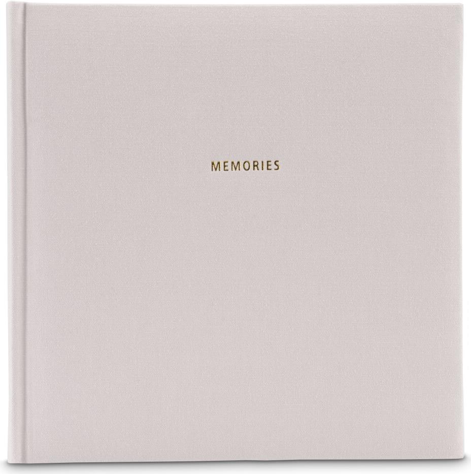 Hama Jumbo-Album Memories, 30x30 cm, 50 schwarze Seiten, Grau (00007683)