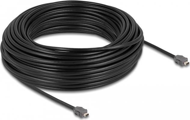 Delock Kabel ix Industrial® (A-Kodierung) Stecker zu Stecker Cat.7 30 m (82026)
