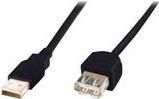 Verlängerungskabel USB2.0 , 1,8m (AK-300202-018-S)