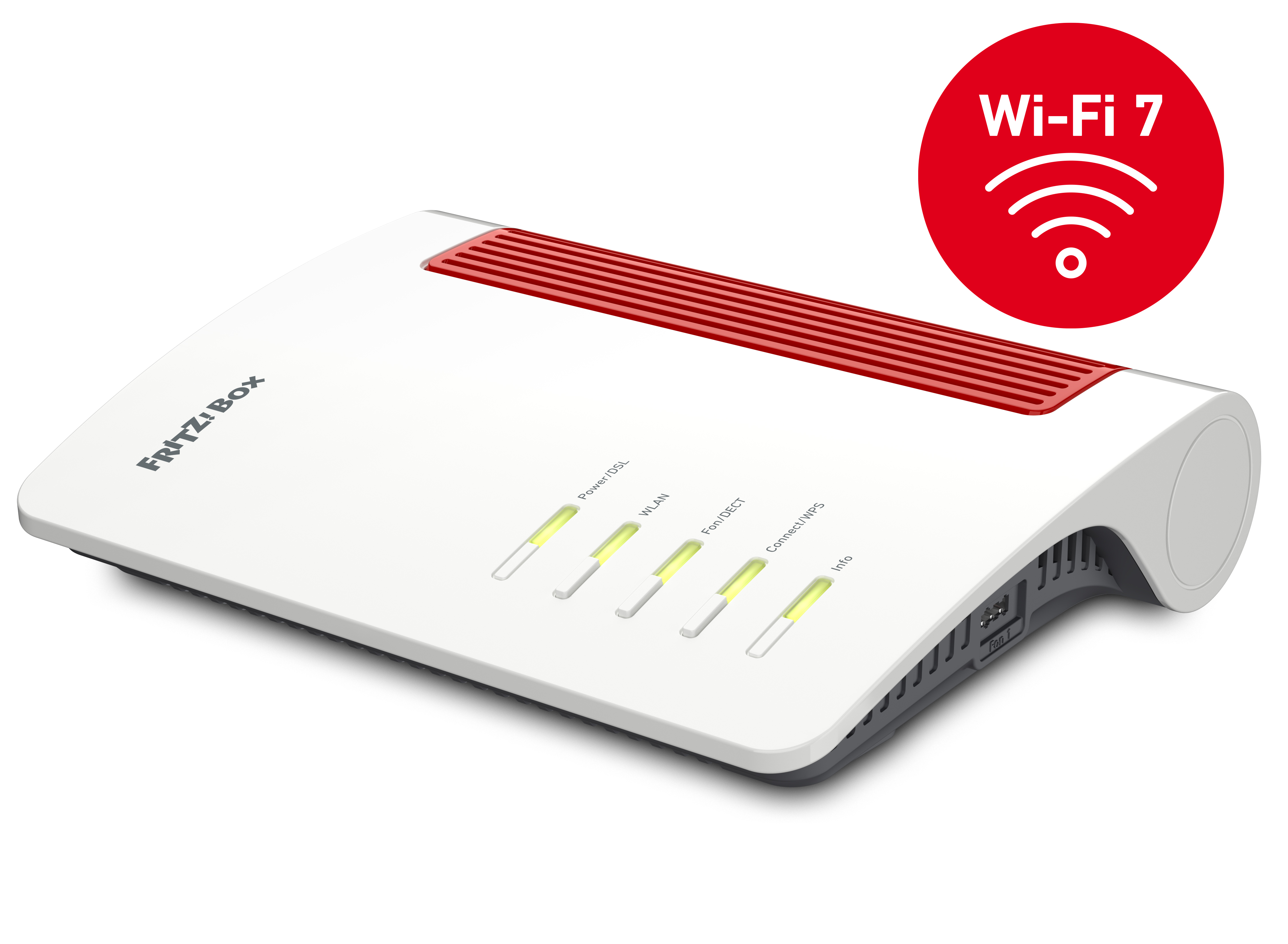 FRITZ!Box 7690 Wi-Fi 7 WLAN-Router Weiß