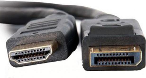 Konverterkabel DisplayPort 1.1 auf HDMI, schwarz, 5 m Hersteller: Techly (ICOC-DSP-H-050)