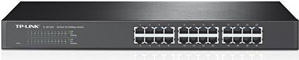 TP-LINK TL-SF1024 Nicht verwalteter Netzwerk-Switch Fast Ethernet (10/100) Schwarz (TL-SF1024 V8.0)