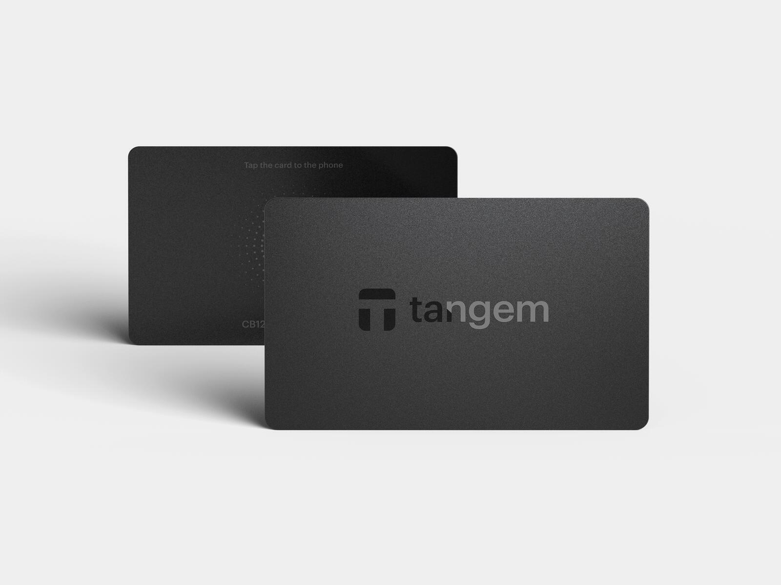 TANGEM Wallet 2.0 - Secure Crypto 2 Card Set Black (TG128X2-B)