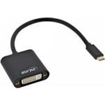 InLine 64103B 0.2m USB C DVI-D Schwarz Videokabel-Adapter (64103B)
