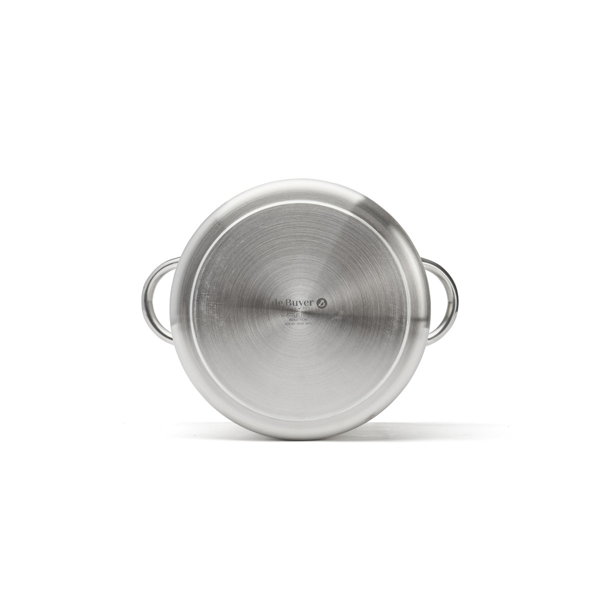 de Buyer 3507.24 Kochtopf 10 l Edelstahl