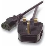 ALLNET ALL-IEC-C13 Stromkabel Schwarz 1,8 m C13-Koppler (ALL-IEC-C13)