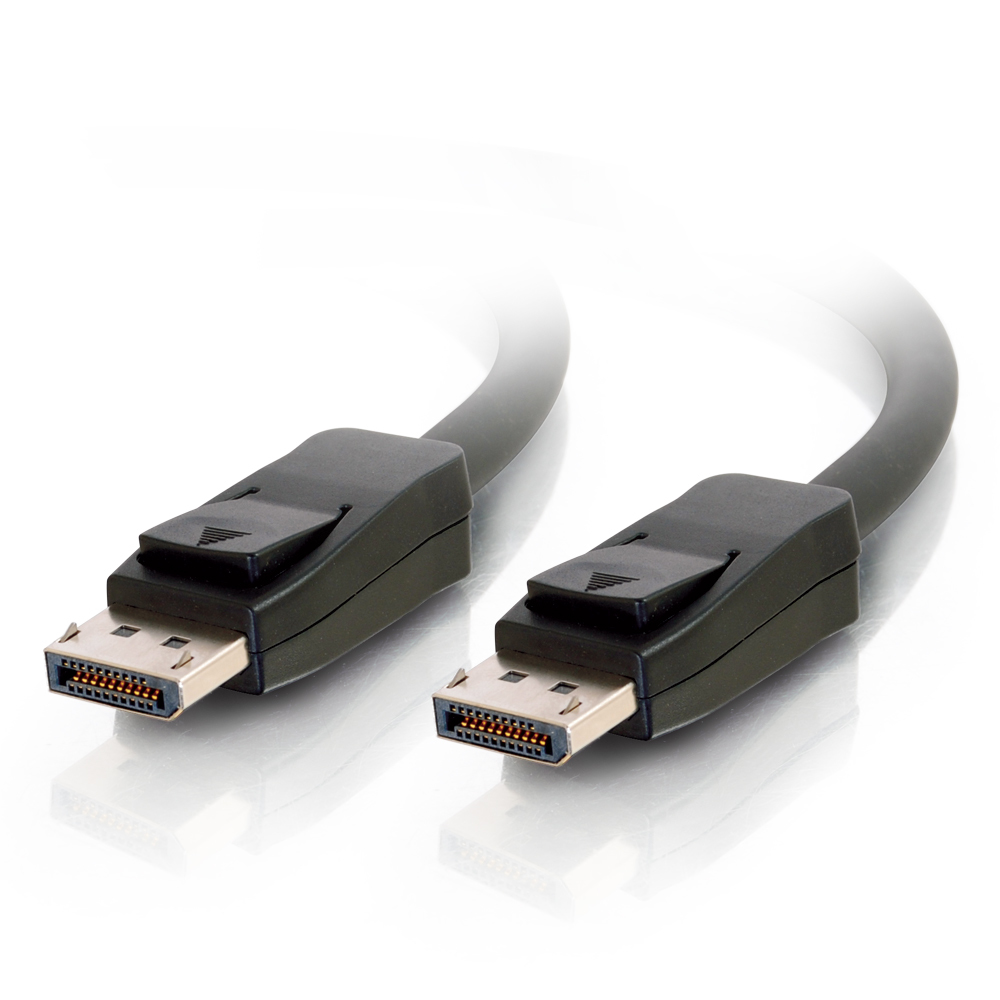 C2G DisplayPort-Kabel 5 m mit Rastverriegelung 1.2 Schwarz