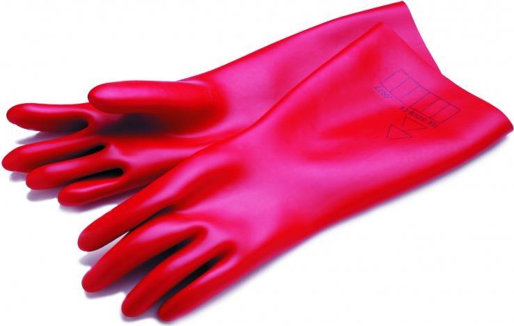 Cimco 140215 Handschutz Isolierende Handschuhe Rot Latex 1 Stück(e) (140215)