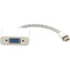 Kramer ADC-MDP/GF - Display-Adapter - Mini DisplayPort (M) zu HD-15 (VGA) (W) - 15cm - weiß (99-92200003)