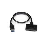 StarTech .com USB 3.0 auf 2.5" (6,4cm) SATA III Adapter Kabel mit UASP (USB3S2SAT3CB)