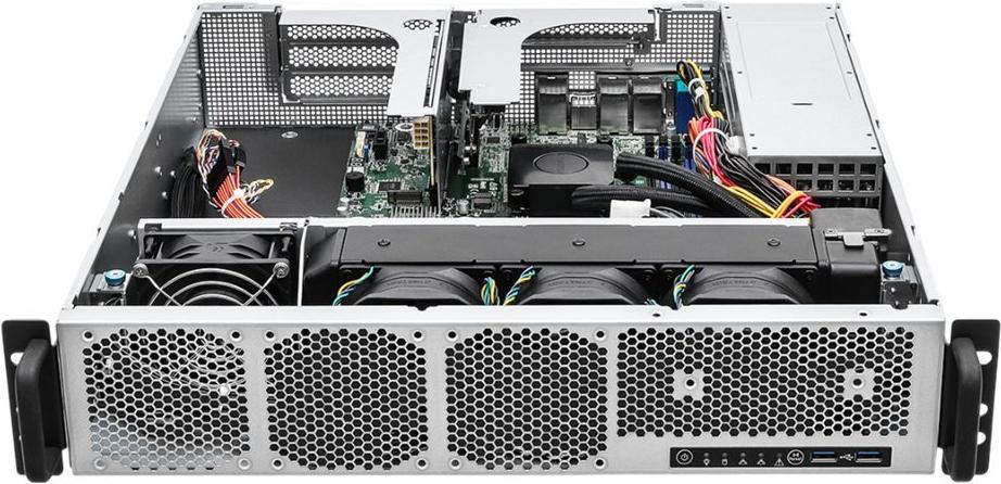 ASRock Barebone Server 2U Single Sockel AM5 2U1G-B650/AQUA (2U1G-B650/AQUA)