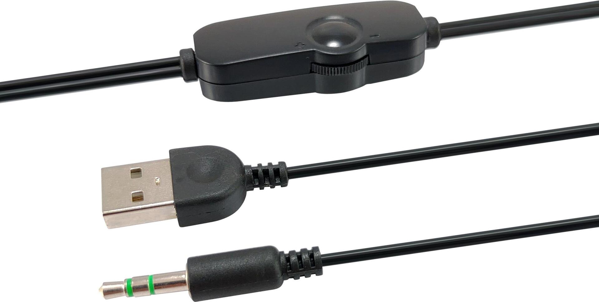 Equip Mini USB Lautsprecher f. Notebook u. PC, schwarz/rot (245331)