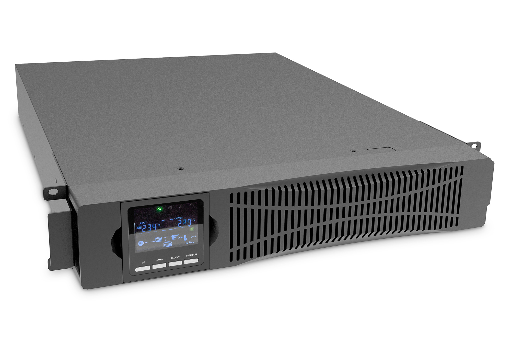 Digitus DN-170093 Online USV 1000 VA 1000 W Schwarz