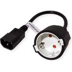 Value 19991117 Schwarz 0,3 m CEE7/7 C14-Koppler (19.99.1117)