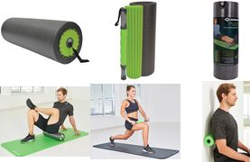 Schildkröt Fitness 7,60cm (3") 1 Massage Roller Set Schwarz - Grün Schaum 1 Stück(e) (960039)