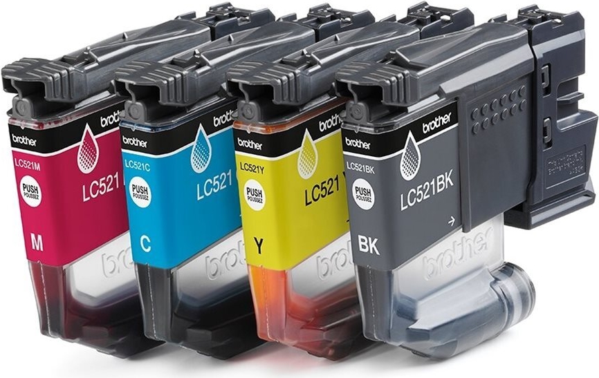 Brother LC521 Value Pack (LC521VAL)