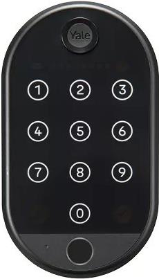 Yale 05/303000/BL Smart Keypad 2 - Zifferntastatur mit Fingerabdruckleser Schwarz (05/303000/BL)