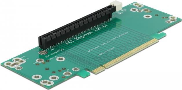 DeLOCK Riser Card PCI Express x16 to x16 left insertion - Riser Card (41982)