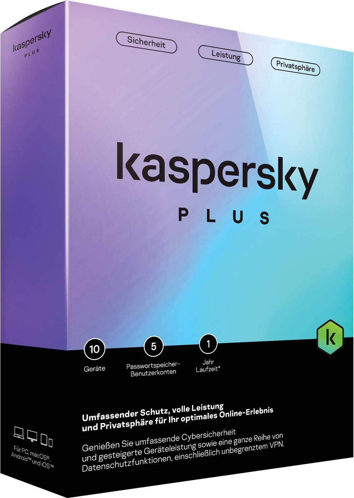KASPERSKY Plus 10 Geraet Sierra Box (DE) (KL1042G5KFS)