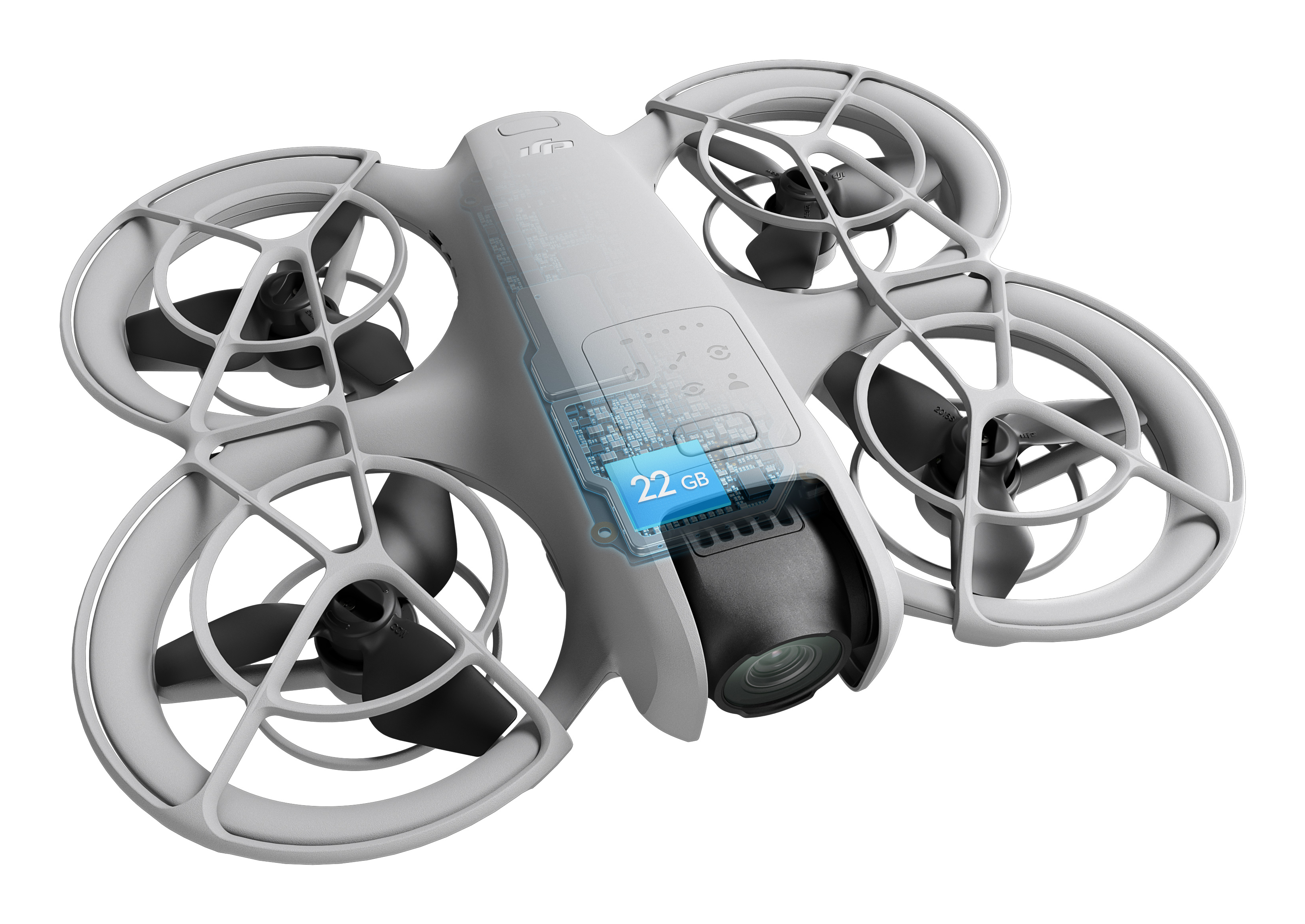 DJI Neo Quadrocopter 12 MP Schwarz, Weiß