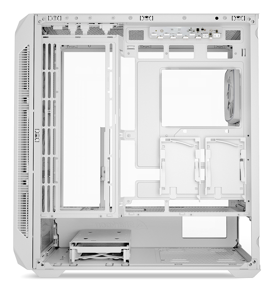 Sharkoon AK5M RGB ATX Midi Tower Tempered Glass Weiß