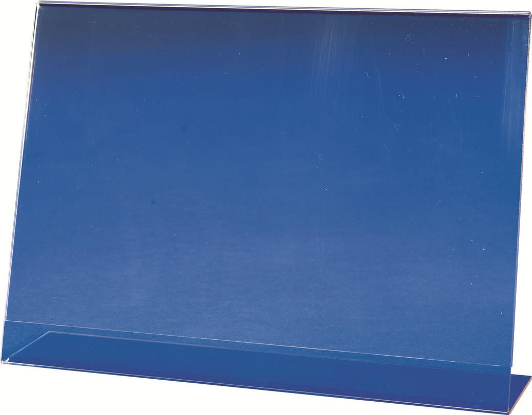 Sigel TA211 Tischaufsteller Acryl A4 quer Transparent