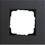 GIRA 0211 226. Produktfarbe: Anthrazit, Markenkompatibilität: GIRA, Material: Polycarbonat, Holz. Breite: 95 mm, Höhe: 95 mm, Dicke: 9,9 mm (0211226)