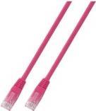 EFB-Elektronik RJ45 Patchkabel Cat.5e U/UTP PVC CCA magenta 15m Hersteller: EFB Elektronik (K8091.15)