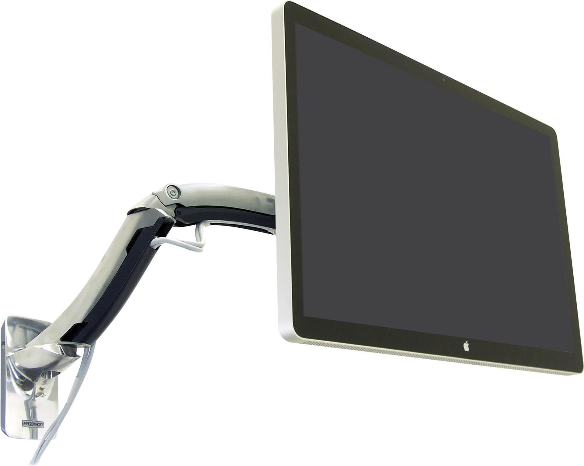 Ergotron MX Wall Mount LCD Arm Polished Aluminum
