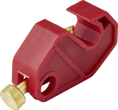 Sygonix SY-6872532 Verriegelung 34.4 mm Rot Verriegelung Leistungsschalter S13 bis 8mm (SY-6872532)