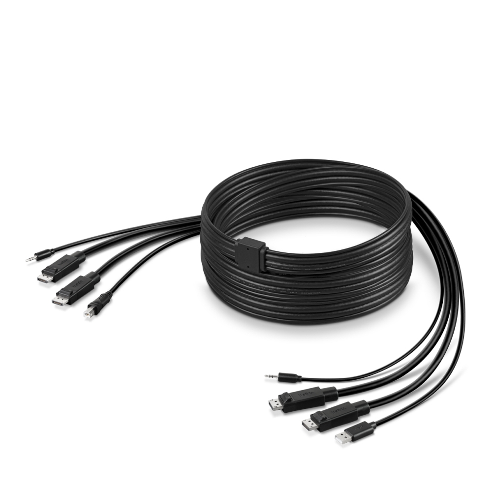 Belkin F1D9020B06T Secure KVM Combo Cable 1,83 m Schwarz