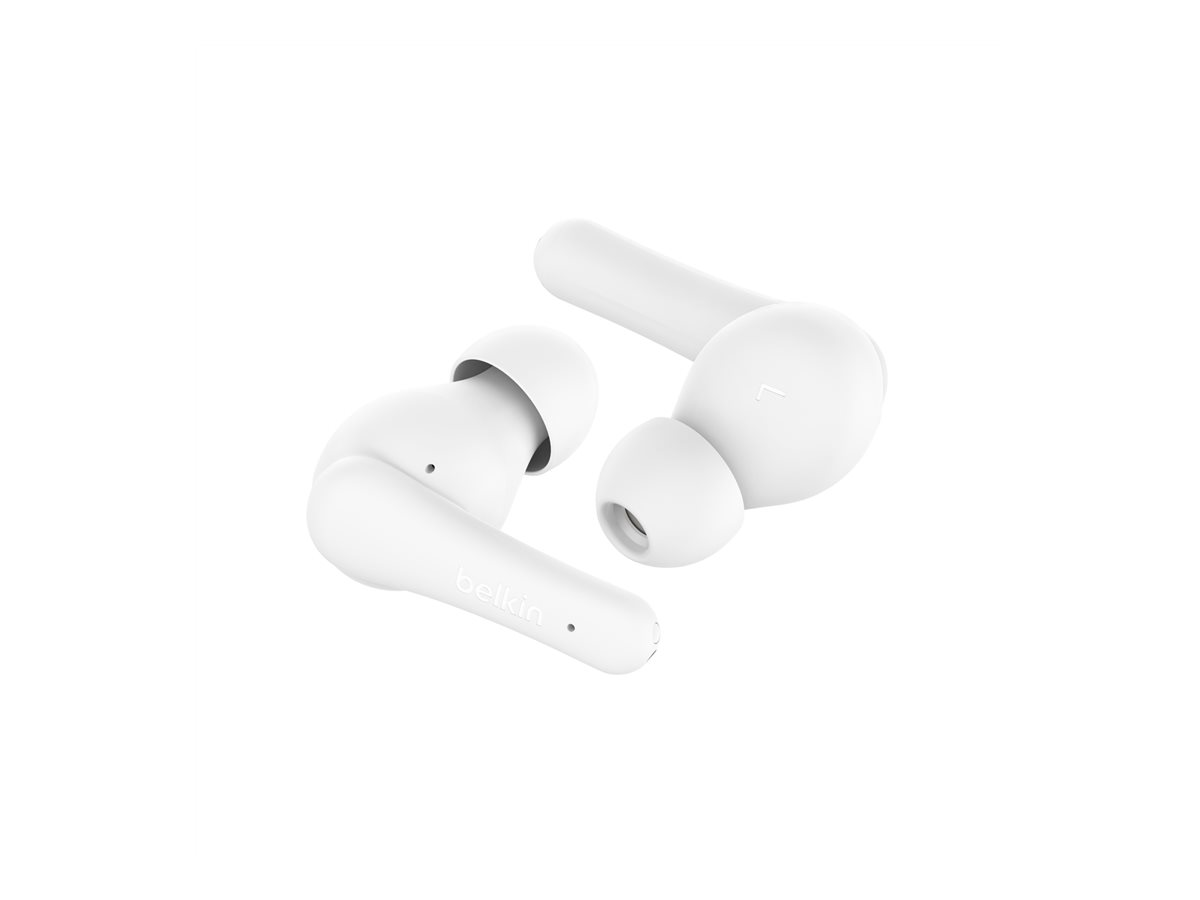 Belkin SoundForm Rhythm True Wireless-Kopfhörer Bluetooth 5.3 Weiß
