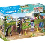 Playmobil Horses of Waterfall Zoe & Blaze mit Turnierparcours. Typ: Bauernhof, Empfohlenes Alter in Jahren (mind.): 5 Jahr(e), Empfohlenes Alter in Jahren (max.): 12 Jahr(e), Produktfarbe: Mehrfarbig (71355)