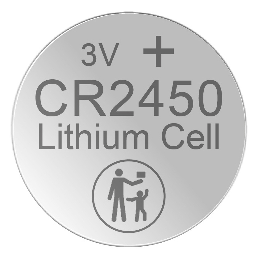 XCell Knopfzelle CR2450 3V 580mAh 5er Blister