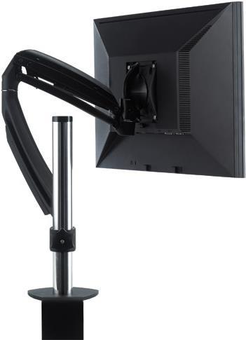 Chief K1C100B Flachbildschirm-Tischhalterung Schwarz (K1C120B)