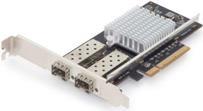 SFP 2 Port 10G PC/Expresskarte Intel JL82599ES Chipset Optical und Copper - PCI (DN-10162)