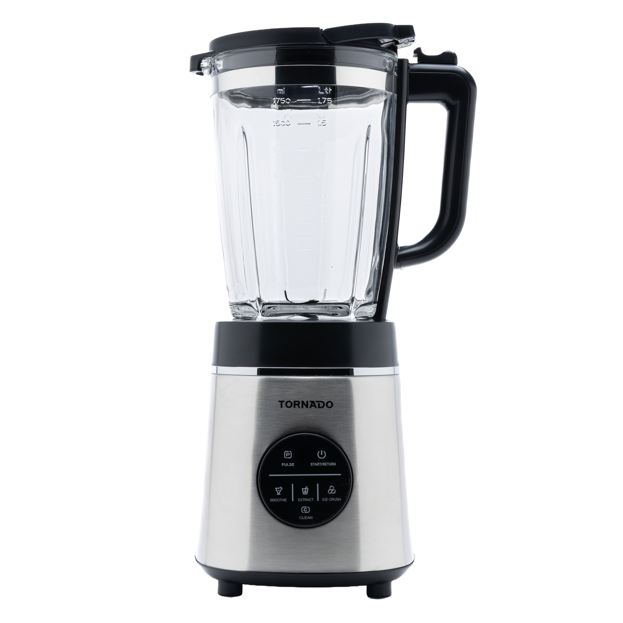 Tornado TBL-1402E-GS Standmixer 1400 W 1,75 l Schwarz