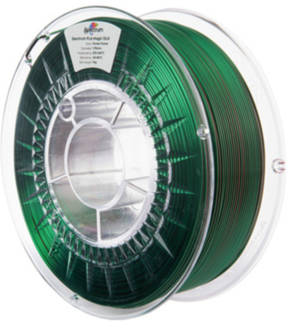 Spectrum Filaments PLA Magic SILK Filament FOREST FLAME 1,75 mm 1 kg